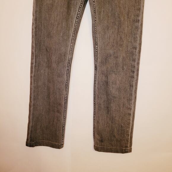 A.P.C. Black Wash Petit New Standard Size 24 straight button fly jeans Grunge - Picture 6 of 11